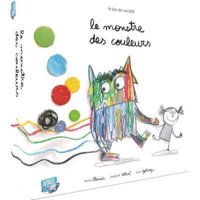 Asmodee Le Monstre De Coleurs - Juego de mesa - Francés Asmodee Le Monstre De Coleurs - Juego de mesa - Francés