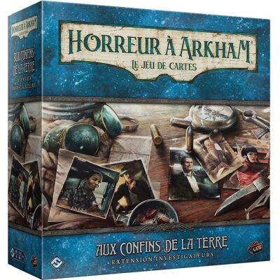 Fantasy Flight Games Arkham JCE - Aux Confins de la Terre - Jeu de rôle - Publicité Fantasy Flight Games Arkham JCE - Aux Confins de la Terre - Jeu de rôle - Publicité