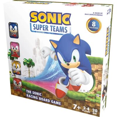 Zygomatic Sonic Super Teams Board Game - Race with Sonic Characters Zygomatic Sonic Super Teams Board Game - Race with Sonic Characters