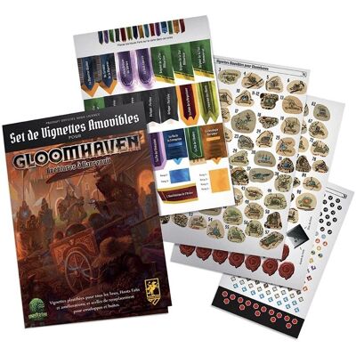Cephalofair Games - Gloomhaven Removable Sticker Set Cephalofair Games - Gloomhaven Removable Sticker Set