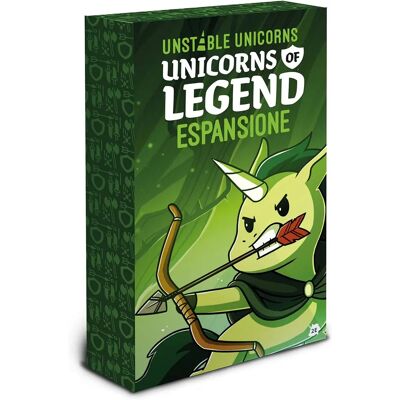 Asmodee Unstable Unicorns - Legenda jednorożców Rozszerzenie - Gra planszowa Asmodee Unstable Unicorns - Legenda jednorożców Rozszerzenie - Gra planszowa