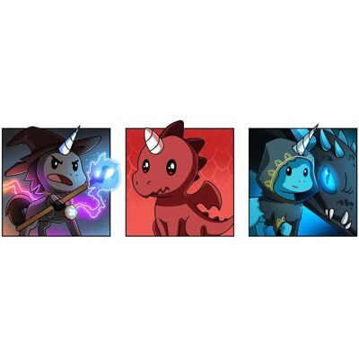 Asmodee Česká republika s. r. o. ADC Blackfire Labilní jednorožci: Draci - Rozšíření karetní hry Asmodee Česká republika s. r. o. ADC Blackfire Labilní jednorožci: Draci - Rozšíření karetní hry