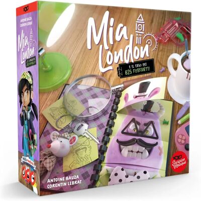 Asmodee ML01IT - Juego de detective Mia London - Diversión familiar Asmodee ML01IT - Juego de detective Mia London - Diversión familiar