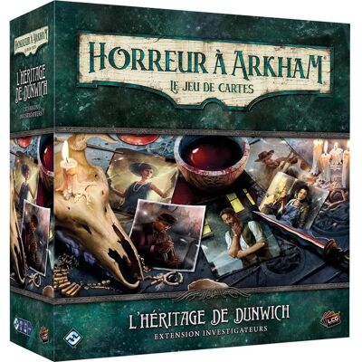 Fantasy Flight Games Arkham JCE : L’Héritage de Dunwich Investigateurs - Jeu de rôle - Publicité Fantasy Flight Games Arkham JCE : L’Héritage de Dunwich Investigateurs - Jeu de rôle - Publicité