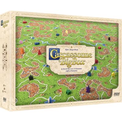 Asmodee Carcassonne Big Box 2021 - Jeu de société Asmodee Carcassonne Big Box 2021 - Jeu de société