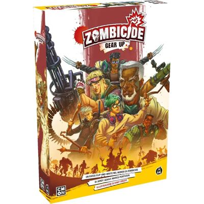 Asmodee Zombicide Gear Up - Juego de mesa para 1-6 jugadores Asmodee Zombicide Gear Up - Juego de mesa para 1-6 jugadores