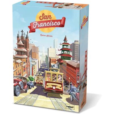 Asmodee Italia San Francisco Stadsutvecklingsspel Asmodee Italia San Francisco Stadsutvecklingsspel