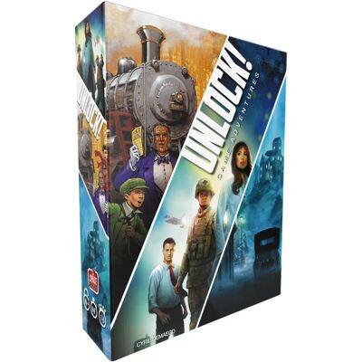 Asmodee Unlock! Jogos de Aventura - Escape Room para Adultos e Crianças Asmodee Unlock! Jogos de Aventura - Escape Room para Adultos e Crianças