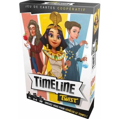 Asmodee Timeline Twist - Gra karciana dla 8+ - 2-6 graczy Asmodee Timeline Twist - Gra karciana dla 8+ - 2-6 graczy