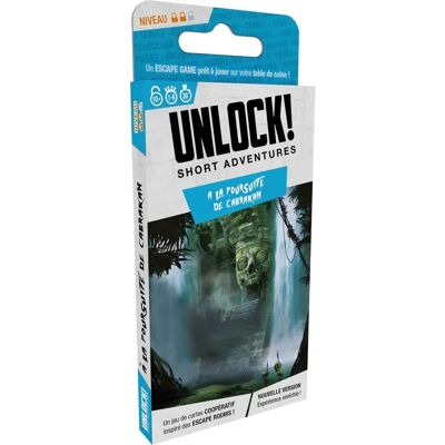 Asmodee Unlock Aventures Courtes - Jeu de Cartes Coopératif - Publicité Asmodee Unlock Aventures Courtes - Jeu de Cartes Coopératif - Publicité