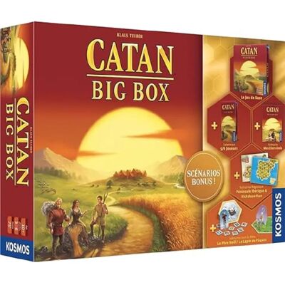 Asmodee Catan Big Box - Jeu de société à partir de 10 ans Asmodee Catan Big Box - Jeu de société à partir de 10 ans