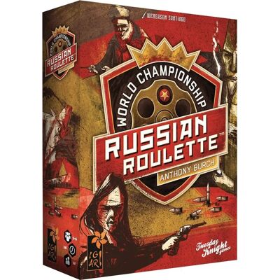 Igiari Championnat du Monde de Roulette Russe - Jeu de Société - 2-6 Joueurs - Publicité Igiari Championnat du Monde de Roulette Russe - Jeu de Société - 2-6 Joueurs - Publicité
