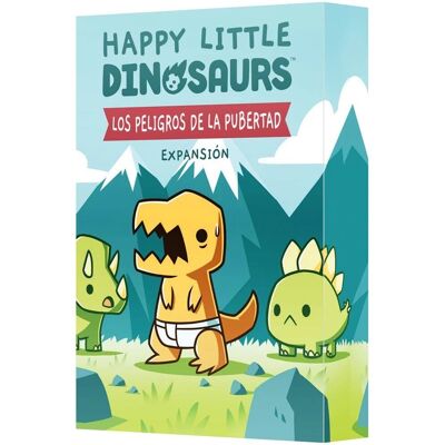 Asmodee Happy Little Dinosaurs - Utvidning Pubertetsutmaningar Asmodee Happy Little Dinosaurs - Utvidning Pubertetsutmaningar