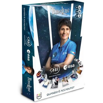 Asmodee - Timeline - Együttműködés űrkutató ügynökségekkel - Neveléstörténeti oktató játék Asmodee - Timeline - Együttműködés űrkutató ügynökségekkel - Neveléstörténeti oktató játék