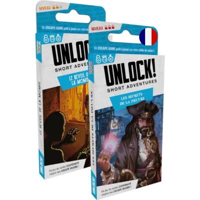 Asmodee SCUNLSHPACK03FR - Bordspel - Complete Avonturenpakket - 2 Scenario's - Draagbaar Asmodee SCUNLSHPACK03FR - Bordspel - Complete Avonturenpakket - 2 Scenario's - Draagbaar