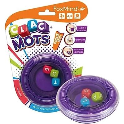 Asmodee Clac Mots Violet - Jeu de société - Publicité Asmodee Clac Mots Violet - Jeu de société - Publicité