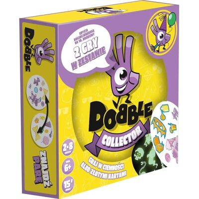No Name Dobble Jeu Collector - Fête, Brille dans le Noir - Jeu Collecteur - Publicité No Name Dobble Jeu Collector - Fête, Brille dans le Noir - Jeu Collecteur - Publicité