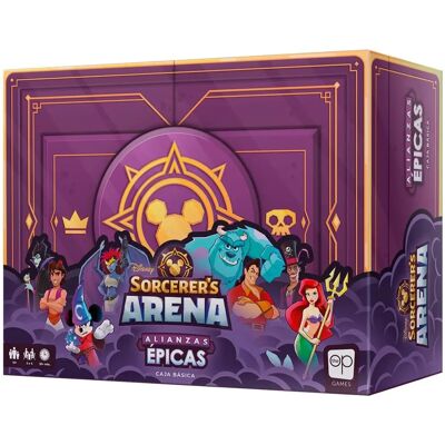 Gioco da Tavolo Disney Sorcerer's Arena Alleanze Epiche - Strategia a Turni Gioco da Tavolo Disney Sorcerer's Arena Alleanze Epiche - Strategia a Turni