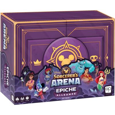 Disney Sorcerer's Arena - Alliances Épiques - Jeu de société - Publicité Disney Sorcerer's Arena - Alliances Épiques - Jeu de société - Publicité