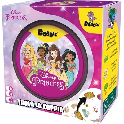 Asmodée 8254 - Dobble Disney Princess - Jeu familial Asmodée 8254 - Dobble Disney Princess - Jeu familial