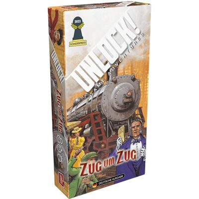 Asmodée Zug um Zug - Unlock! Game Adventures - Jeu Asmodée Zug um Zug - Unlock! Game Adventures - Jeu