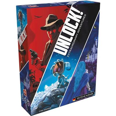 Asmodée Unlock! Action Story - Jeu d’évasion pour 1-6 Joueurs Asmodée Unlock! Action Story - Jeu d’évasion pour 1-6 Joueurs