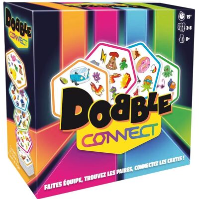 Asmodee Dobble Connect - Gra na 15 Minut - Dopasowywanie Asmodee Dobble Connect - Gra na 15 Minut - Dopasowywanie