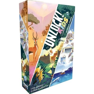 Jeu de société Asmodee Unlock! Kids Histoires et Mythes - Publicité Jeu de société Asmodee Unlock! Kids Histoires et Mythes - Publicité