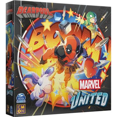CMON - MUN14FR - Dead Pool - Marvel United - Jeu de société - Publicité CMON - MUN14FR - Dead Pool - Marvel United - Jeu de société - Publicité