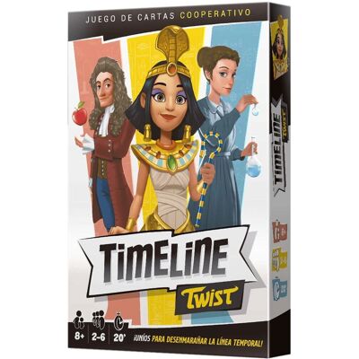 Asmodee Timeline Twist Juego de Cartas Asmodee Timeline Twist Juego de Cartas