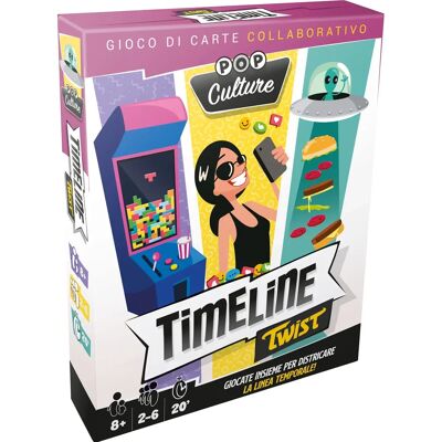 Asmodée Timeline Twist - Popkultur - Italienisch Asmodée Timeline Twist - Popkultur - Italienisch