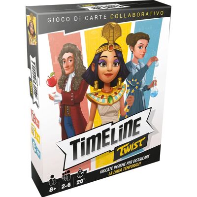 Asmodée Timeline Twist - Édition Italienne - Jeu de société - Publicité Asmodée Timeline Twist - Édition Italienne - Jeu de société - Publicité