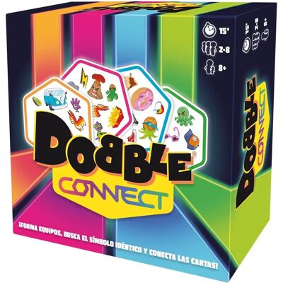 Asmodee Dobble Connect - Gra planszowa dla dzieci 7+ Asmodee Dobble Connect - Gra planszowa dla dzieci 7+