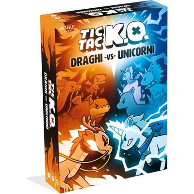 Tic Tac K.O. - Draghi vs. Unicorni - Gioco da tavolo Tic Tac K.O. - Draghi vs. Unicorni - Gioco da tavolo