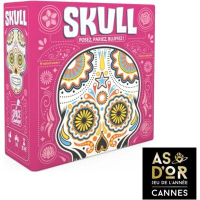 Asmodee Skull - Jeu de cartes rose pour 10+ - Jeu familial - Publicité Asmodee Skull - Jeu de cartes rose pour 10+ - Jeu familial - Publicité