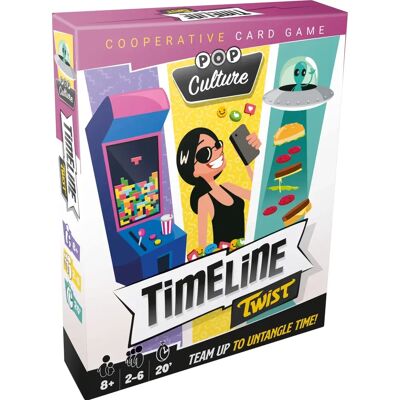 Zygomatic Timeline Twist - Jeu de société culture pop - Publicité Zygomatic Timeline Twist - Jeu de société culture pop - Publicité