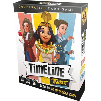 Asmodee Timeline Twist Card Game - Cooperative Family Game Asmodee Timeline Twist Card Game - Cooperative Family Game
