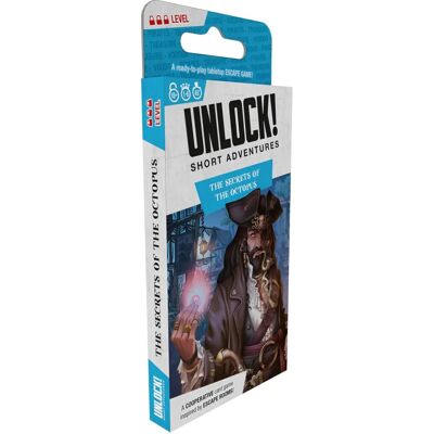 Space Cowboys Unlock! Short 6 - The Secrets of the Octopus - Board Game Space Cowboys Unlock! Short 6 - The Secrets of the Octopus - Board Game