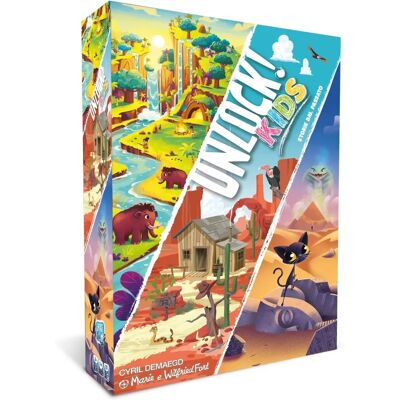 Asmodée Unlock! - Kids 2 : Histoires du Passé - Jeu de Société Asmodée Unlock! - Kids 2 : Histoires du Passé - Jeu de Société
