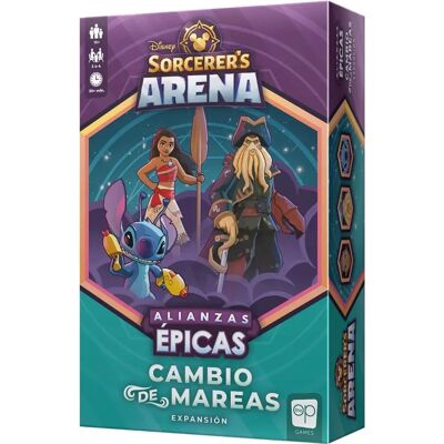 Asmodee Disney Sorcerer Arena Change Of Tides Utvidgning - Brädspel Asmodee Disney Sorcerer Arena Change Of Tides Utvidgning - Brädspel