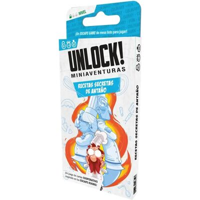 Asmodee Unlock! Mini Recettes Secrètes d'Antan - Jeu de société Asmodee Unlock! Mini Recettes Secrètes d'Antan - Jeu de société