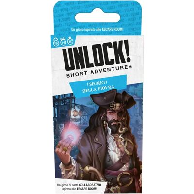 Space Cowboys Unlock! S.a. I Segreti Della Piovra - Gioco Da Tavolo Space Cowboys Unlock! S.a. I Segreti Della Piovra - Gioco Da Tavolo