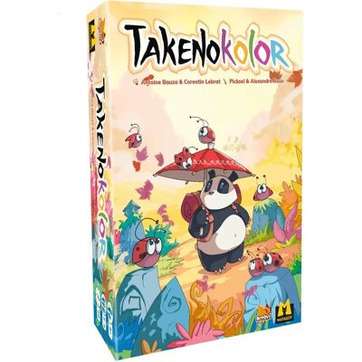 Asmodée Takenokolor - Familienspiel - 8+ Jahre Asmodée Takenokolor - Familienspiel - 8+ Jahre