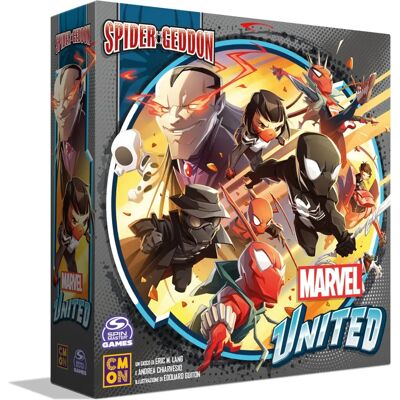 Asmodée Marvel United Spider-Geddon - Jeu de Société - 1-5 Joueurs - Publicité Asmodée Marvel United Spider-Geddon - Jeu de Société - 1-5 Joueurs - Publicité
