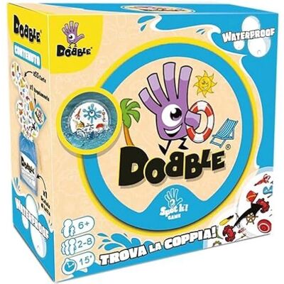 Zygomatic Dobble Waterproof - Gioco famiglia - Impermeabile, Eco-sleeve, Edizione italiana Zygomatic Dobble Waterproof - Gioco famiglia - Impermeabile, Eco-sleeve, Edizione italiana