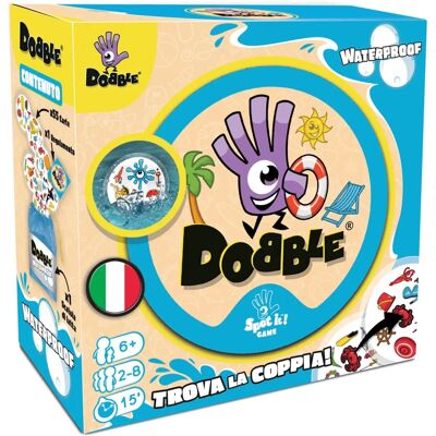 Zygomatic Dobble Waterproof - Jeu familial - Étanche, Étui écologique, Édition italienne - Publicité Zygomatic Dobble Waterproof - Jeu familial - Étanche, Étui écologique, Édition italienne - Publicité