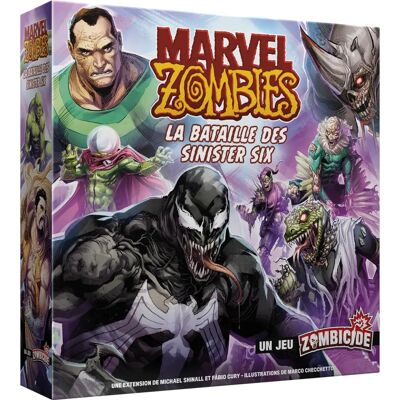 CMON Marvel Zombies Clash of the Sinister Six Juego de Mesa CMON Marvel Zombies Clash of the Sinister Six Juego de Mesa