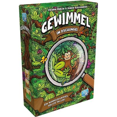 Asmodee Gewimmel a dzsungelben - Kártyajáték gyerekeknek Asmodee Gewimmel a dzsungelben - Kártyajáték gyerekeknek