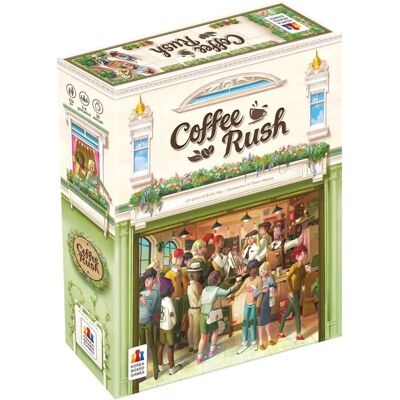 Korea Board Games Coffee Rush - Jeu de stratégie Korea Board Games Coffee Rush - Jeu de stratégie