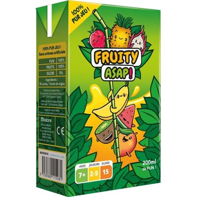 Asmodee Fruity Asap - Gioco di carte veloce - 6+ Asmodee Fruity Asap - Gioco di carte veloce - 6+